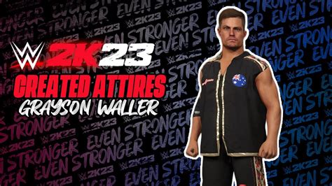 Wwe K Attire Showcase Grayson Waller Nxt New Year S Evil