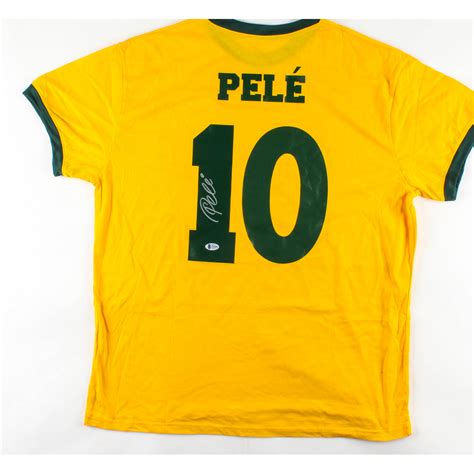 Pele Signed Jersey (Beckett COA) | Pristine Auction