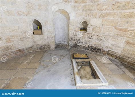 Chapel Of The Ascension Of Jesus Christ On Mount Of Olives In Jerusalem