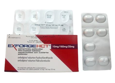 Exforge Hct Amlodipine Hydrochlorothiazide Valsartan Pharmaserve