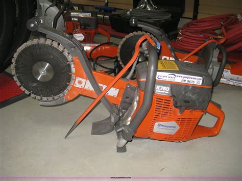 Husqvarna K760 Cut N Break Concrete Saw In Wichita Ks Item Bp9670 Sold Purple Wave