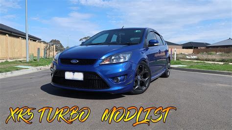 Full Modlistwalkaround On My Ford Focus Xr5 Turbo Youtube