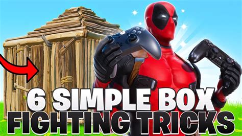 6 SIMPLE Box Fighting Tricks For Console Fortnite Fortnite PS4 Xbox