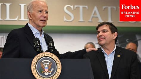 Texas Congressman Vicente Gonzalez Praises Biden During POTUS S Visit