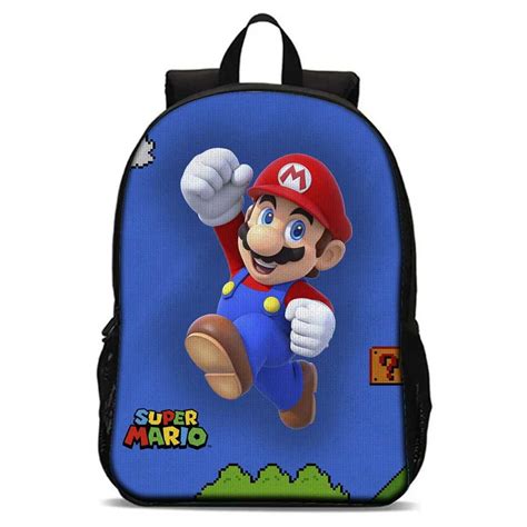 Mochila Escolar Volte As Aulas Super Mario Shopee Brasil