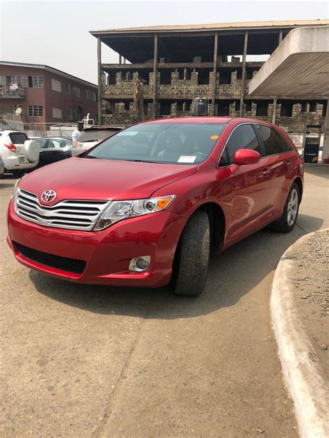 Red Tokunbo Toyota Venza For Sale Call Dhermy Autos Nigeria