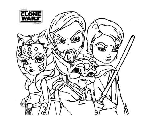 Star Wars The Clone Wars Drawings At Paintingvalley Explore