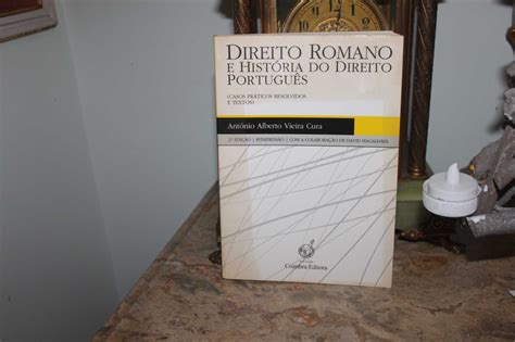 Livro De Direito Romano E História Do Direito Português Santo António Dos Olivais • Olx Portugal