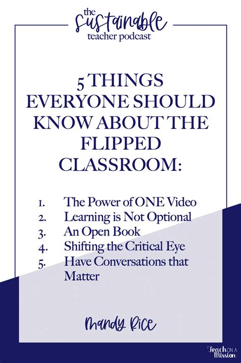 Things Everyone Should Know About The Flipped Classroom