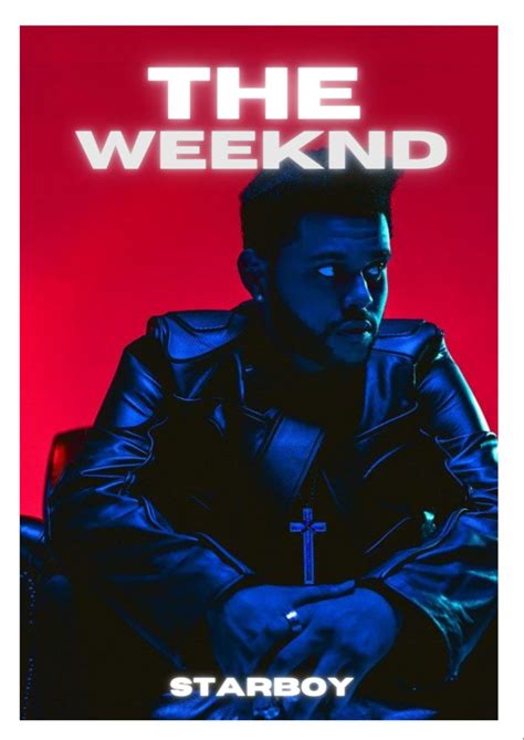 The Weeknd Starboy Poster