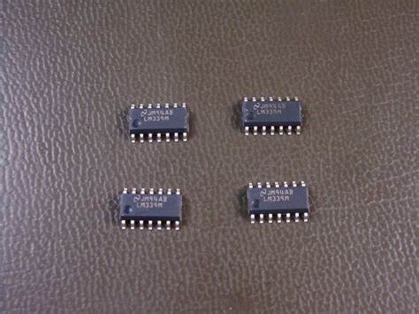 Lot Of Lm M National Semiconductor Low Power Offset Voltage Quad