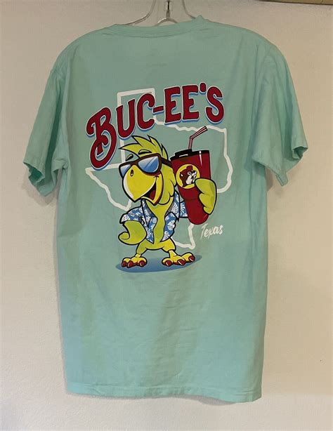 Buc Ees Tshirt Back And Front Design Canary Texas Gem