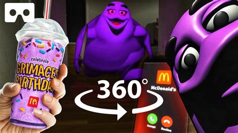 360° Grimace Shake Horror In Vr Youtube