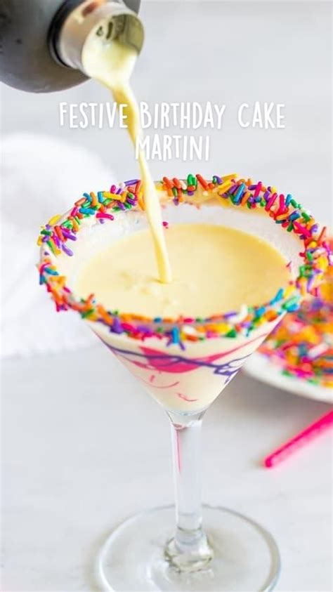 Birthday Cake Cocktail Drinks Recipe Artofit