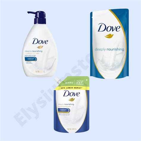 Jual Dove Body Wash Sabun Mandi Deeply Nourishing Ml Isi Ulang