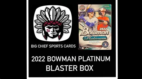 2022 Bowman Platinum Blaster Box Opening YouTube