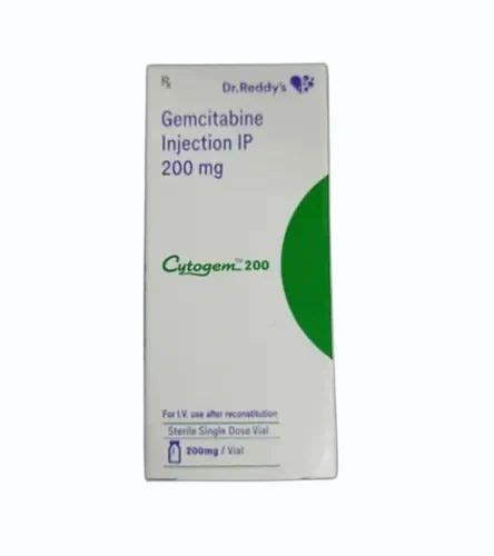 Cytogem Mg Injection At Rs Vial Gemcitabine Injection In