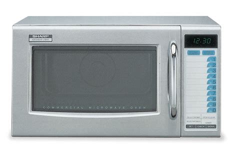 SHARP, Stainless Steel, 1 cu ft Oven Capacity, Professional Microwave ...