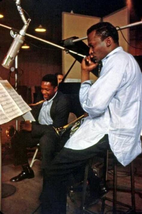 John Coltrane And Miles Davis Miles Davis Jazz Musicians Jazz Blues