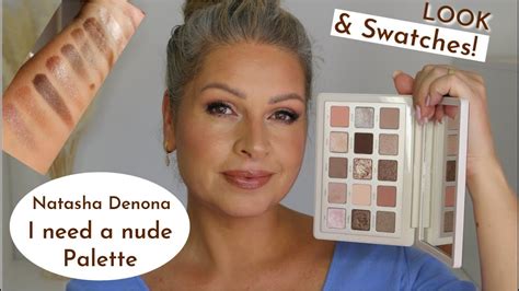 I Need A Nude Palette Natasha Denona Deutsch Look Swatches I