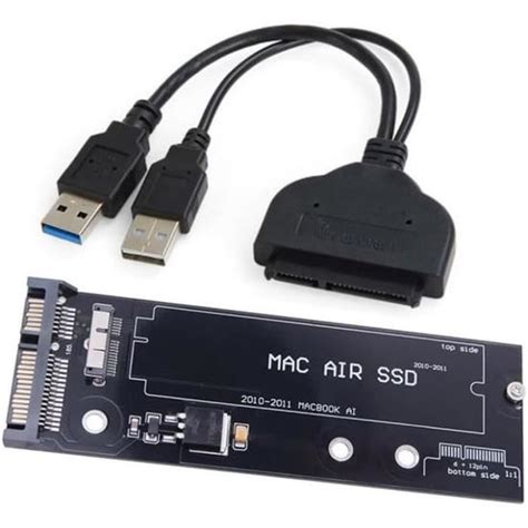 Usb Vers Sata Broches Et Broches Ssd Pcb C Ble Adaptateur