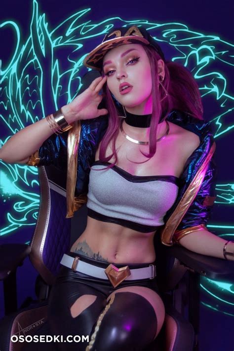 Model Andrasta Andrasta In Cosplay Akali From League Of Legends