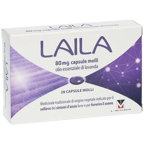 Laila Per Ansia Lieve 28 Capsule Molli 28 Pz Redcare