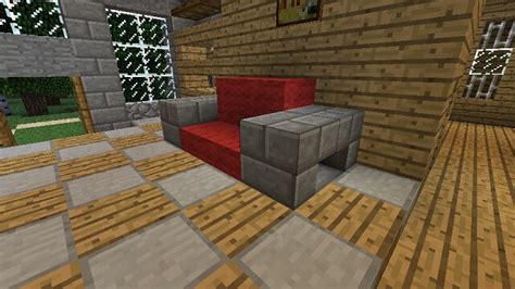 Minecraft Couch Build Ideas Furniture