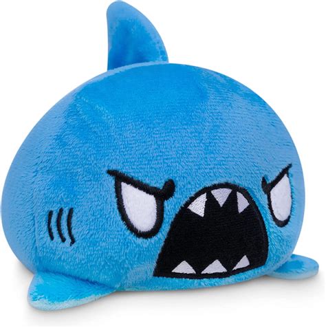 TeeTurtle The Original Reversible Shark Narwhal Plushie Patented