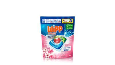 Wipp Express Power Caps Fragancia Floral Detergente En C Psulas