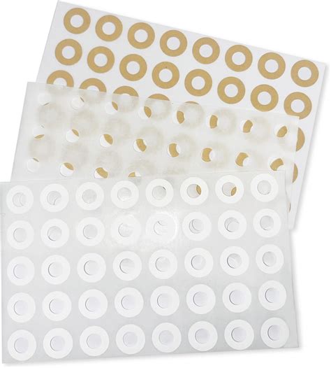 0 25 Sticker Paper Hole Reinforcement Label Self Adhesive Hole