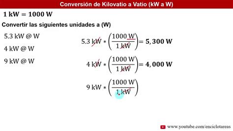 Kw A Watts Calculadora Ejemplos Tabla Y Formula 44 Off