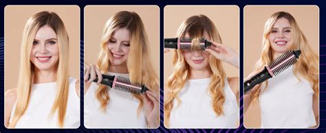 3 In 1 Stylingborstel UKLISS Thermal Brush USB Oplaadbare