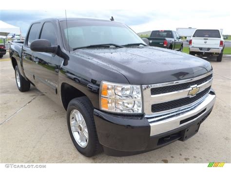 2009 Black Chevrolet Silverado 1500 Lt Z71 Crew Cab 4x4 83499288 Photo