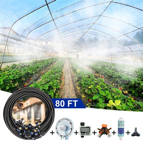 Greenhouse Mister With Fangreenhouse Misting Kit 35 45square Feet