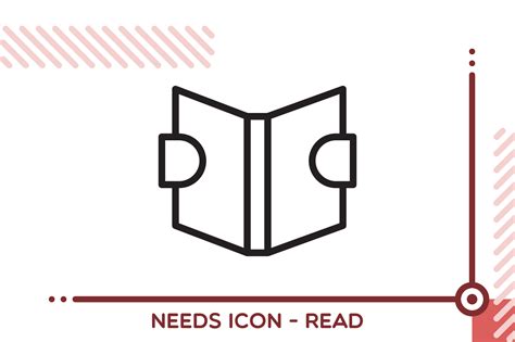 Needs Icon Read Graphic By Freddyadho · Creative Fabrica