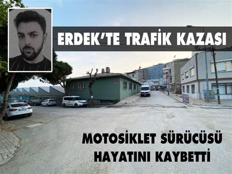 Kazada motosiklet sürücüsü hayatını kaybetti