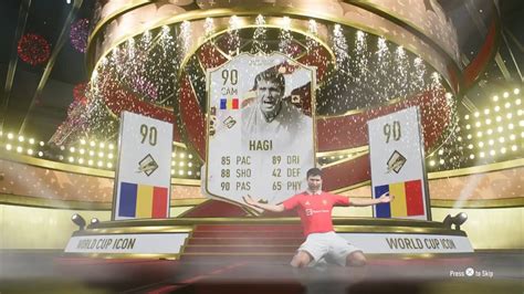 World Cup Icon Gheorghe Hagi Sbc Completed Fifa 23 Road To Glory