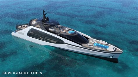 Introducing Onda: 50m trimaran concept from Francesco Struglia Design