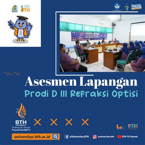 Asesmen Lapangan Oleh LAM PTKes Kepada Prodi D III Refraksi Optisi