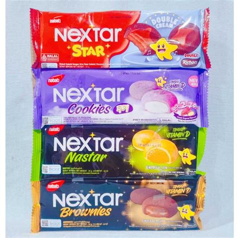 Jual Nabati Nextar Nastar Brownies Cookies Goguma Star 1 Pcs