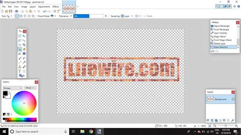 How To Make Rubber Stamp Effects In Paint Net