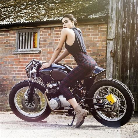 Overboldmotorco Cafe Racer Cafe Racer Girl Motorcycle Girl