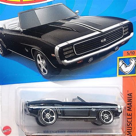 Jual Hotwheels 69 Camaro Convertible 2022 Hitam Di Lapak Soulmerchant