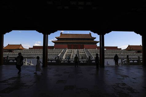 Forbidden City Beijing At Night