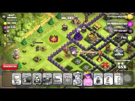 Clash Of Clans All Max Level Pekka Raid Maxed Out Youtube