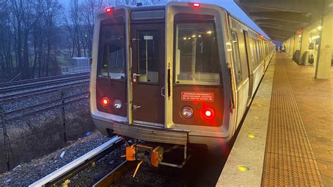 WMATA Metrorail 1982 Breda 2000 Series Railcars 2015 On The Green Line