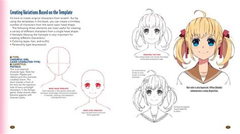 Master Guide To Drawing Anime How To Draw Original Characters From Simple Templates By