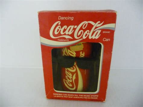 Retro Dancing Coca Cola Coke Can Takara Boxed Original Battery