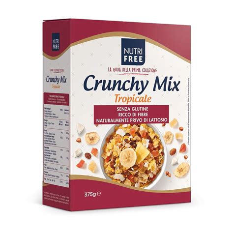 Cereali Senza Glutine Crunchy Mix Tropicale Nutrifree Nutrifree